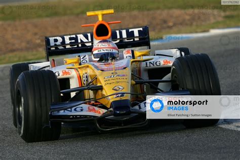 Nelson Piquet Jr Bra Renault R Formula One Testing Day One Jerez