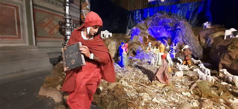 Dante Nel Presepe Della Basilica Di Santa Croce