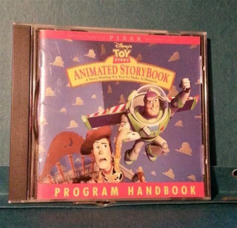 DISNEY S TOY STORY Animated Story Book Windows Mac 1996 PIXAR CD ROM