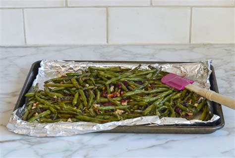 Roasted Green Beans With Cranberries And Walnuts Once Upon A Chef