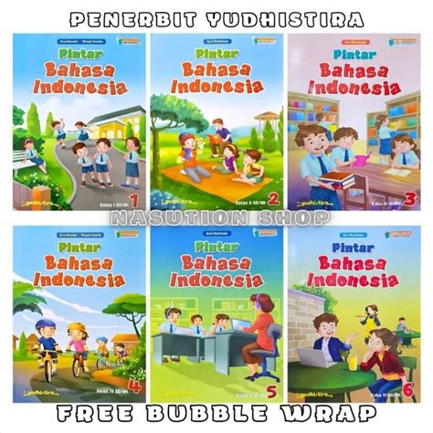 Jual Buku Pintar Bahasa Indonesia Kelas 1 2 3 4 5 6 SD MI Yudhistira