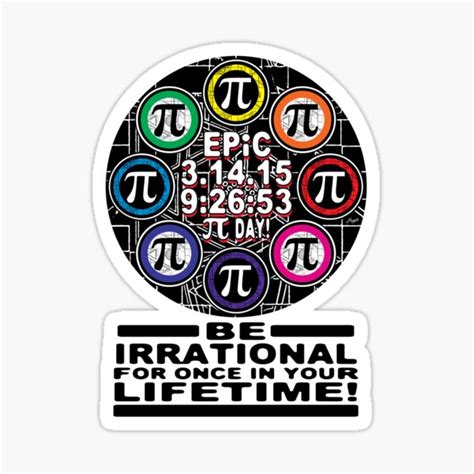 Ultimate Memorial For Epic Pi Day Symbols Sticker For Sale By