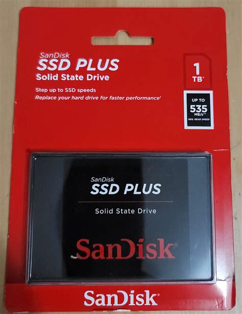 SANDISK 1TB 2 5 SATA III 6GBS SSD PLUS SDSSDA 1T00 G26 BLACK EBay