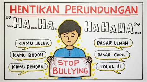 Gambar Poster Stop Bullying Simple Poster Stop Bullying Youtube