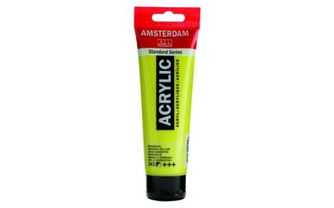 Amsterdam Acryl 243 Groengeel 120 Ml Hobbyshop Online Nl