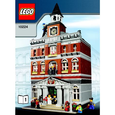 LEGO Town Hall Set 10224 Instructions | Brick Owl - LEGO Marketplace