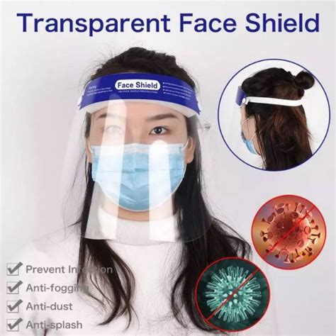 Jual Pelindung Wajah Face Shield Masker Mika Shopee Indonesia