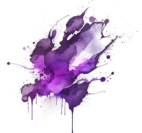 Watercolor Paint Splatter Png