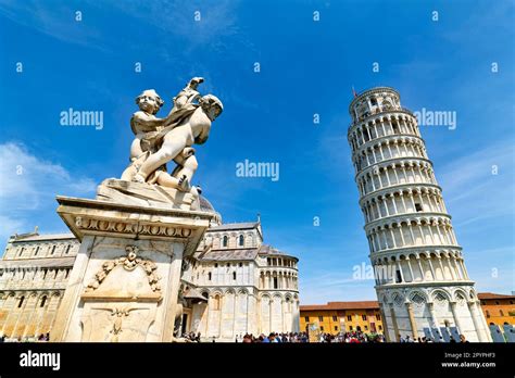 Pisa Toscana Italia Piazza Dei Miracoli Plaza De Los Milagros La