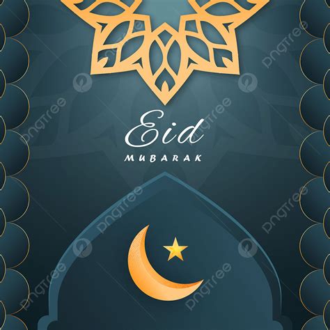 Eid Mubarak Greetings Card Template Design Template Download on Pngtree