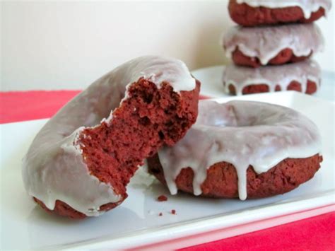 Baked Red Velvet Donuts Damn Delicious