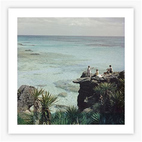 A Nice Spot For Lunch by Slim Aarons - Classic Photo Prints