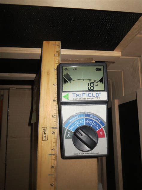 Ultra Low Emf Far Infrared Sauna Heaters Trifield Emf Readings