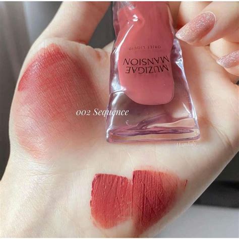 Son Kem Muzigae Mansion Object Liquid 002 Sequence Hồng Nude Quyến Rũ Chuẩn Authentic