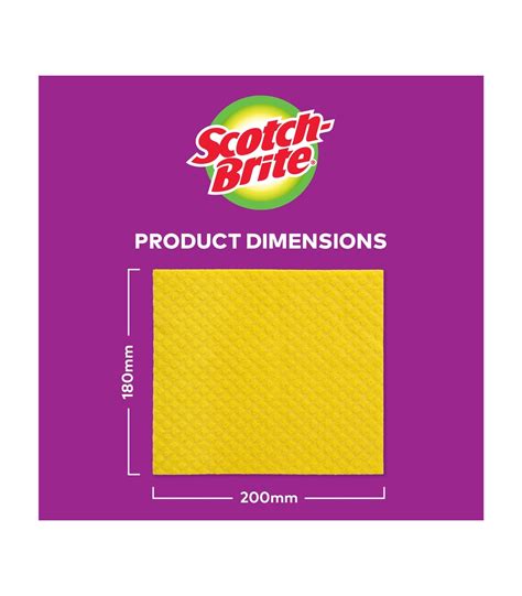 3m Scotch Brite Sponge Cloth 2 Piece Hardware Specialist