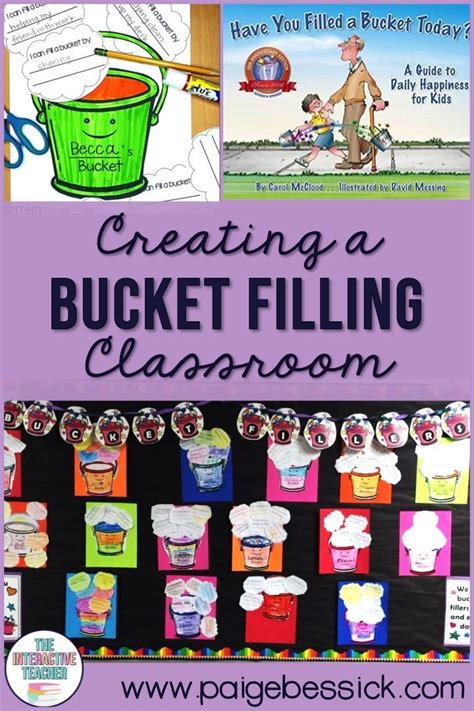 Creating a Bucket Filling Classroom | Bucket filling classroom, Bucket filler activities, Bucket ...