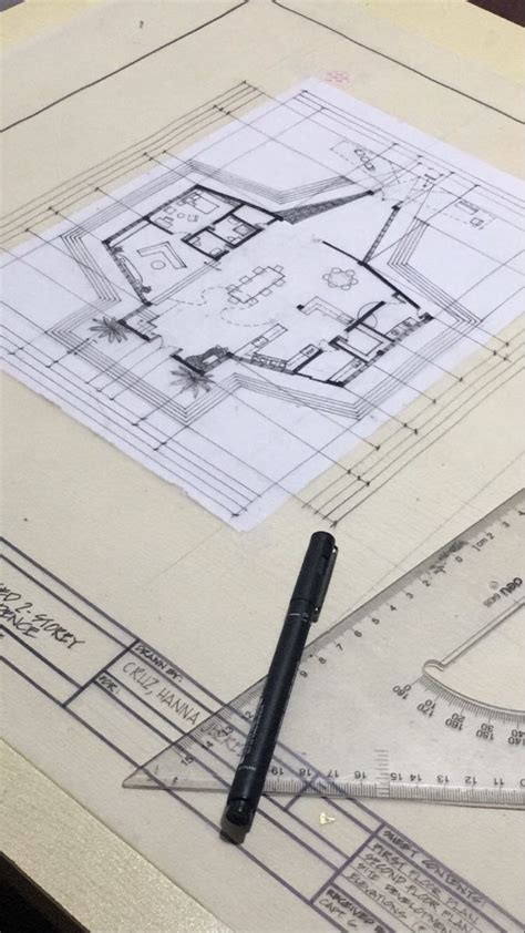 Floorplan | Architecture design drawing, Architecture life ...