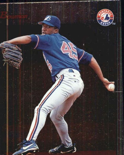 Bowman Foil Pedro Martinez Expos Nm Mt Ebay