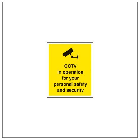 Cctv In Operation For Your Safety Signs Display Shop