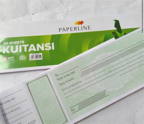 Buku Kuitansi Besar Lembar Ppl Paperline Kwitansi