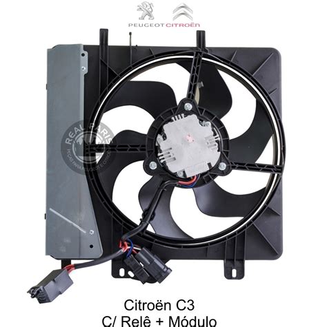 Ventoinha Eletroventilador C Modulo Citroen C3 R 739 00 Em Mercado