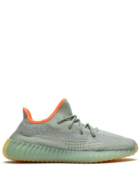 Adidas Yeezy Yeezy Boost 350 V2 Desert Sage Sneakers Green Farfetch