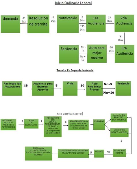 Esquema Juicio Ordinario Laboral