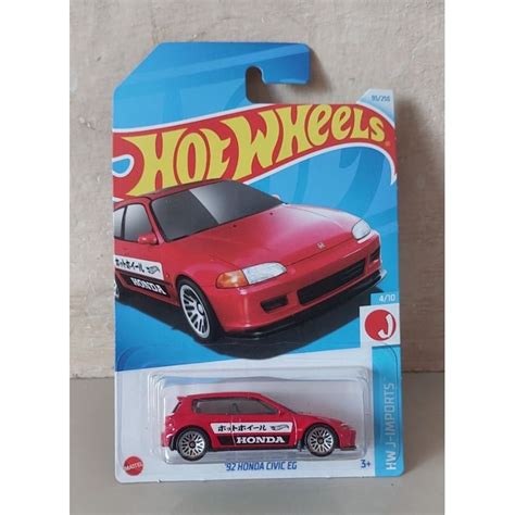 Hot Wheels Honda Civic EG Shopee Malaysia