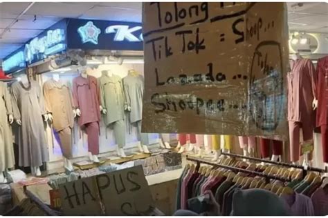 TikTok Shop Ditutup Pasar Tanah Abang Tetap Sepi Netizen Bilang