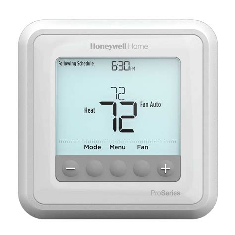 Honeywell Home Low Voltage Thermostat Heat And Cool Auto 2 Heating Stages Conventional