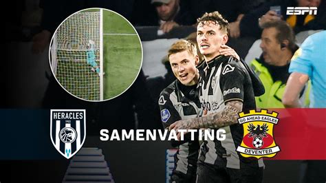 Samenvatting Heracles Almelo Go Ahead Eagles Gemist Kijk Het Hier