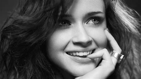 Celebrity Actress Blue Eyes Women Brunette Alexis Bledel Hd