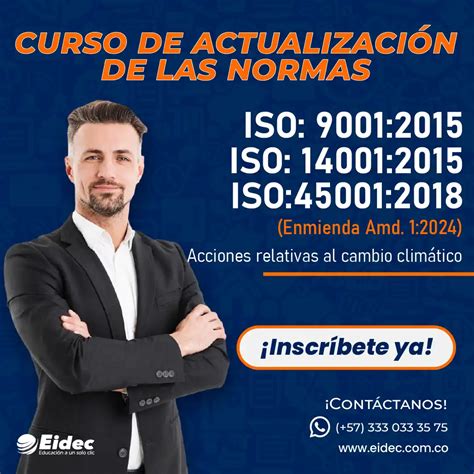 Actualización En Las Normas Iso 90012015 Iso 140012015 Iso 450012018