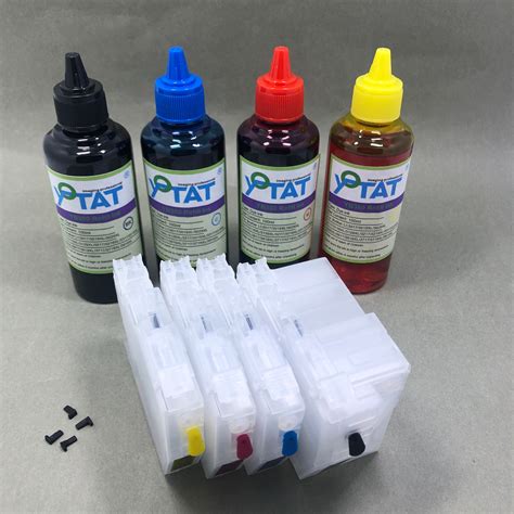 Lc3919 Empty Refillable Ink Cartridge With 4×100ml Dye Ink For Brother Mfc J2330dw Mfc J2730dw