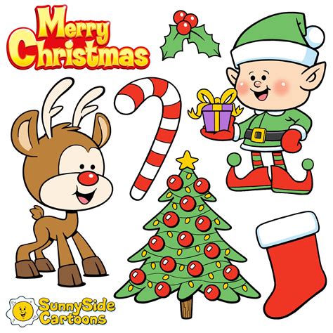 Christmas Cuties Download These Adorable Christmas Cartoons and Add ...