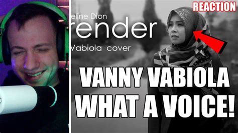 First Time Hearing CÉLINE DION I SURRENDER COVER BY VANNY VABIOLA