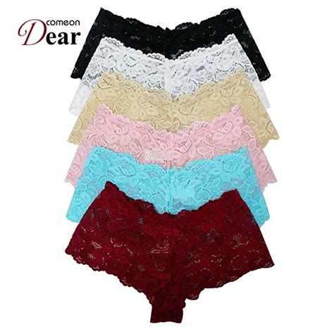 Buy Comeondear Pa5059 Female Plus Size Lace Panties