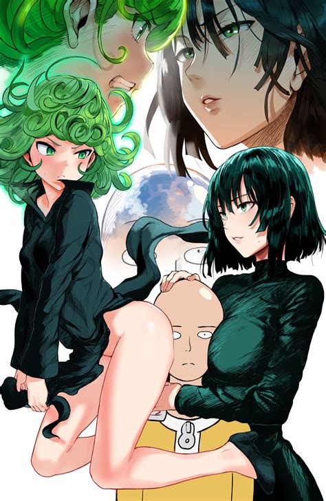 Tatsumaki Saitama And Fubuki Hews Hack One Punch Man