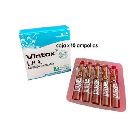 VINTOX LHA 2 ML AMPOLLA 10 LHA MiPyme Store