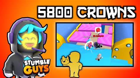 This Is How I Completed 5800 Crowns In Stumble Guys Youtube