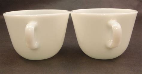 Vintage Pyrex Opalwhitemilk Coffee Mugcupglass Kcs Attic