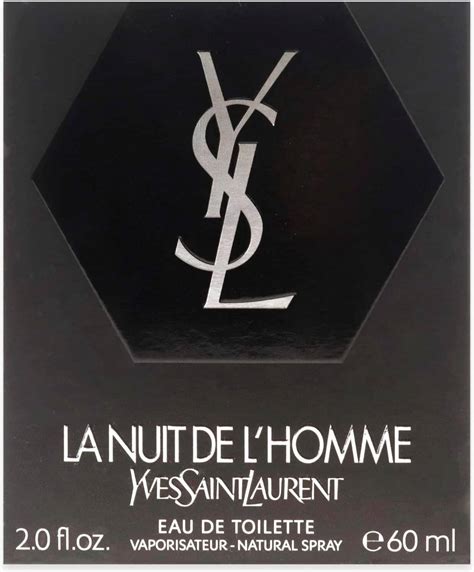 Yves Saint Laurent La Nuit De Lhomme Perfume For Men 60 Ml Edt Spray Buy Best Price In Uae