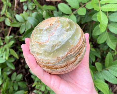 Green Onyx Crystal Sphere Medium Large Or Huge Crystal Sphere