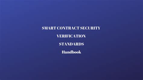 Smart Contract Güvenliği Doğrulama Standartları Kripto RADAR