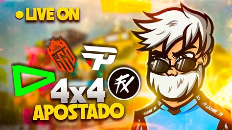 JOGANDO 4V4 APOSTADO 4V4 AO VIVO4X4 APOSTADO CONTRA FAMOSOS6V6