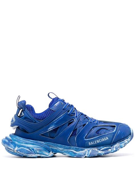 Balenciaga Track Faded Blue Sneakers The Hoxton Trend