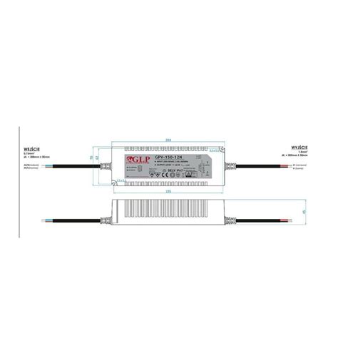 Zasilacz Led Glp W V A Hermetyczny Ip Hermetyczne Ip