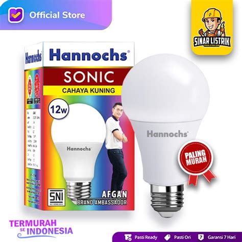 Hannochs LED 7 W Watt Lampu Putih Sonic Hanok CDL 7 Watt