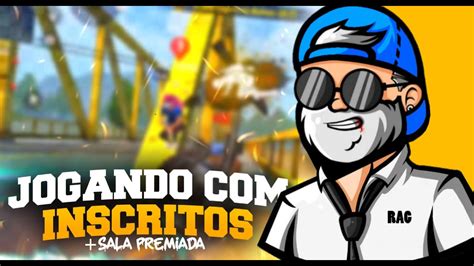 Free Fire Ao Vivosala Premiada Codiguin A Melhor Sensi Emulador