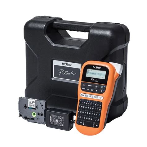 Brother PT E110VP Industrial Handheld Label Printer